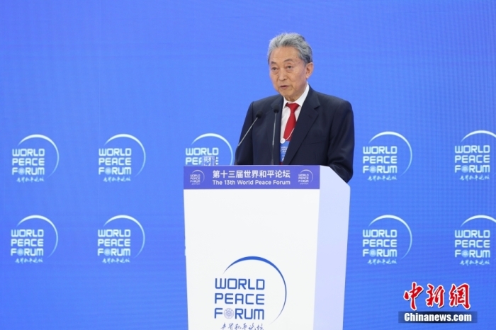 材料图：鸠山由纪妇。中新社记者 蒋开亮 摄